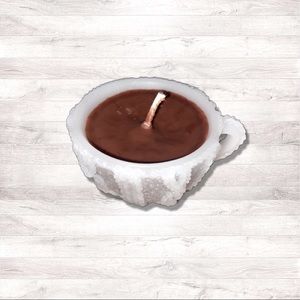 Handmade coffee candle